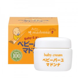 日本Madonna寶寶馬油天然護膚霜-0歲適用-日本製